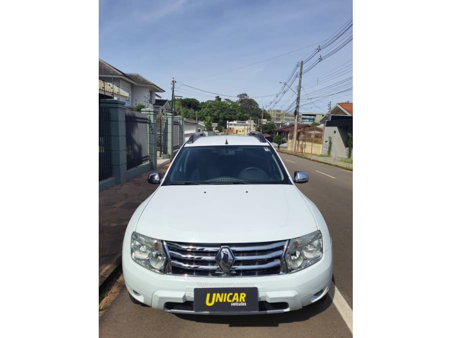 RENAULT - DUSTER - 2013/2014 - Branca - R$ 52.900,00