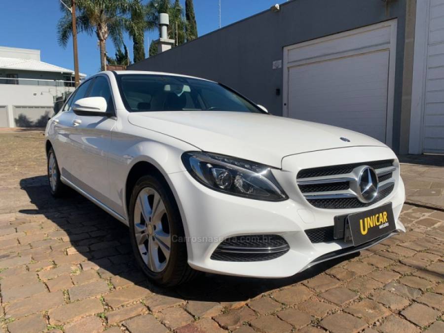 MERCEDES-BENZ - C 180 - 2014/2015 - Branca - R$ 100.900,00